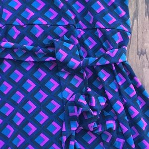 Leota Dresses - Leota Geo Wrap Dress Leota Dresses - Leota Geo Wrap Dress